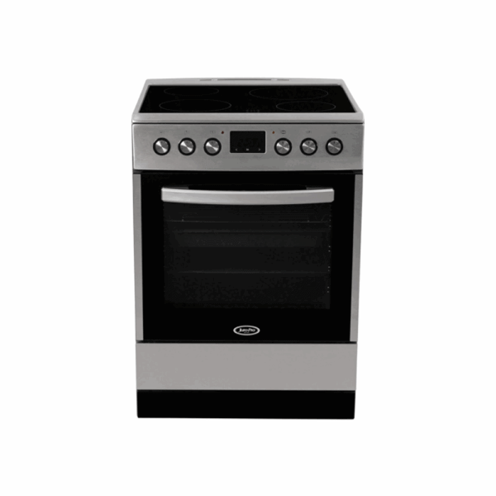 Juro-Pro HK7311SPF Κουζίνα με Κεραμικές Εστίες 60cm Inox Juro-Pro HK7311SPF Kouzina me Keramikes Esties 60cm Inox